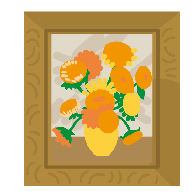 フィンセント ファン ゴッホの魅力と特徴について 英語で説明してみよう